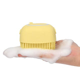 Escova Silicone de Banho Para Pet com Dispensador de Shampoo - My Gift 4U