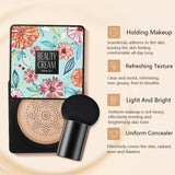 BB Cream à Prova D`água Ilumina tom base rosto. Aplicador cabeça de cogumelo. - My Gift 4U