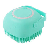 Escova Silicone de Banho Para Pet com Dispensador de Shampoo - My Gift 4U