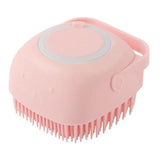 Escova Silicone de Banho Para Pet com Dispensador de Shampoo - My Gift 4U